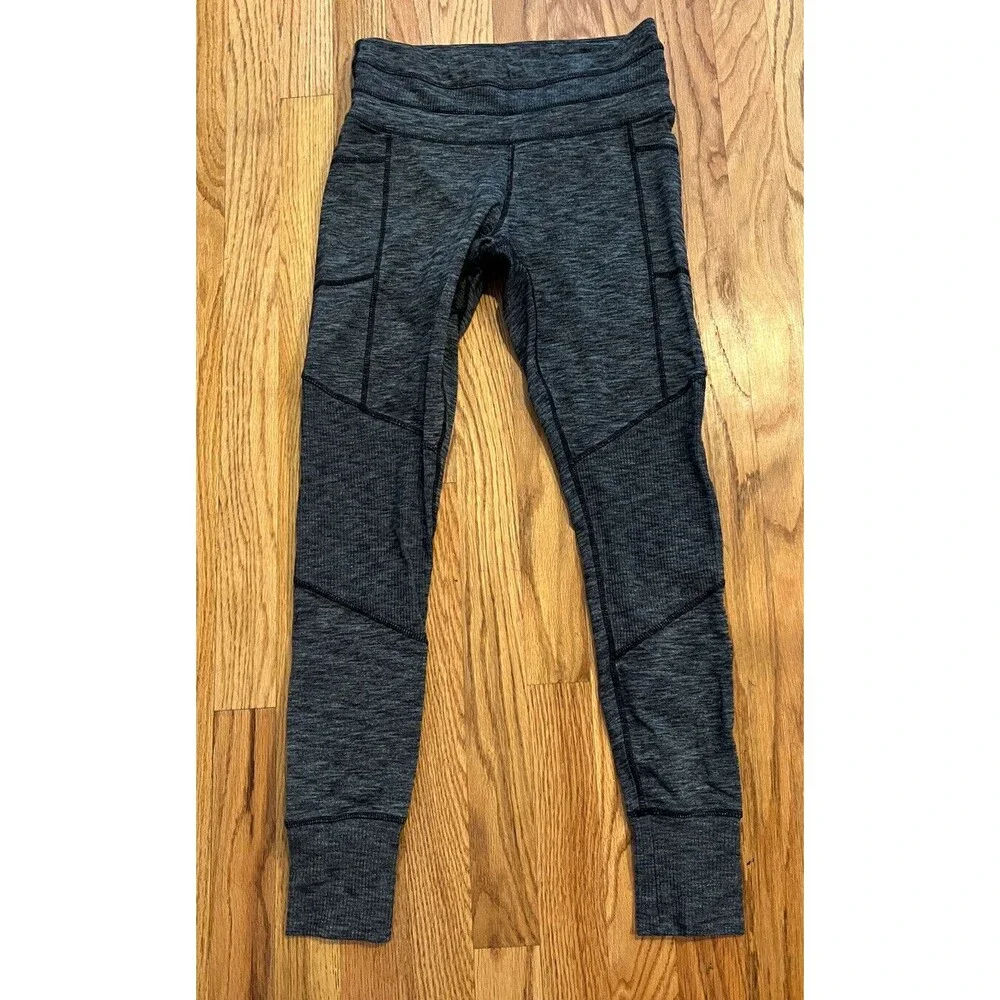 Athleta Joggers Pockets Pants Excursion Tight‎ Heathered Gray Small